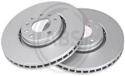 2x original A.B.S. Brake disc 17150 for Opel Saab