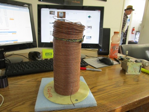 Colman: WT30-11305 Ansi Tipo T Termopar Alambre. 30 Ga. 1k + Pies sin Usar < - Picture 1 of 2