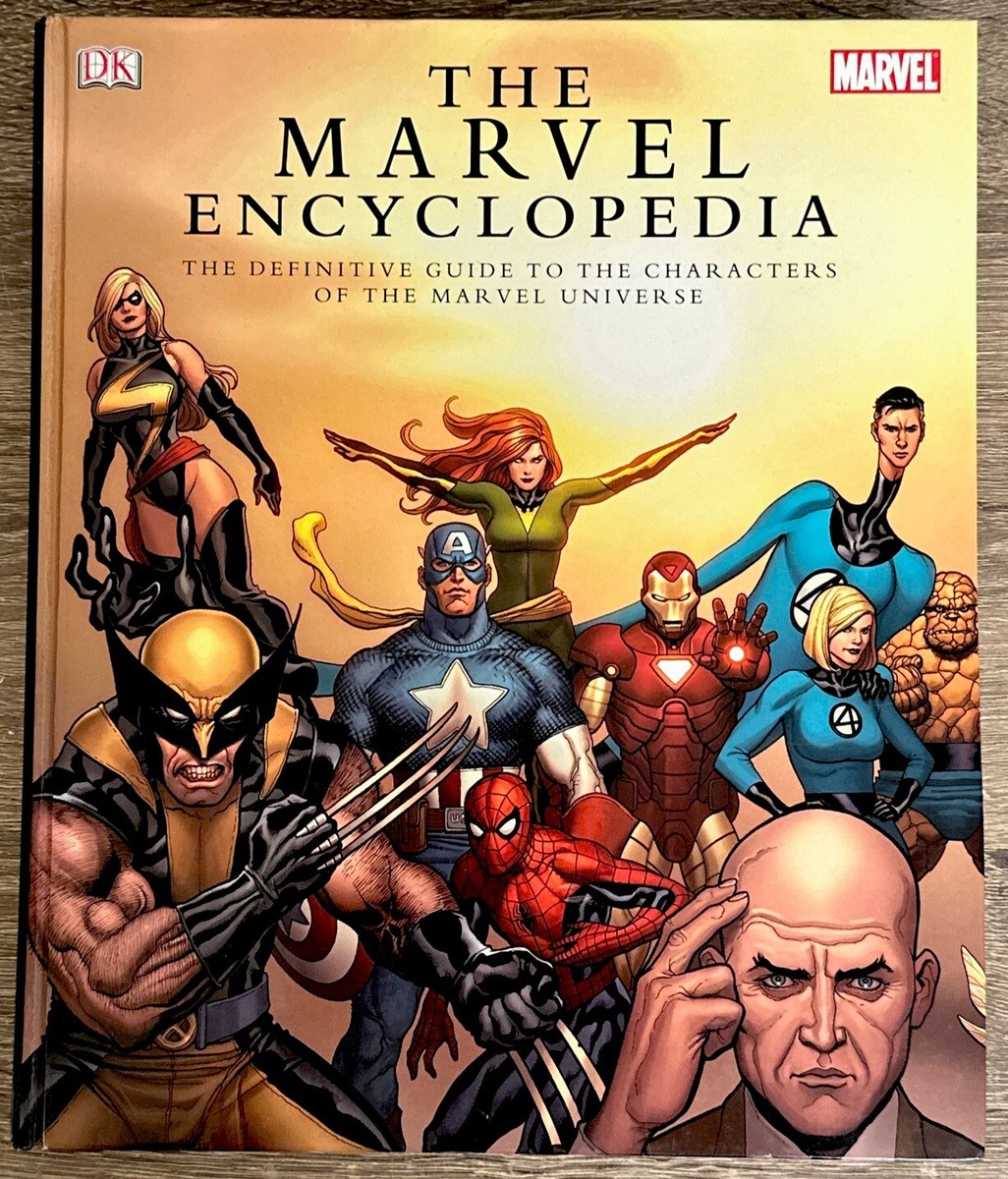 THE MARVEL ENCYCLOPEDIA THE DEFINITIVE GUIDE TO THE CHARACTERS OF