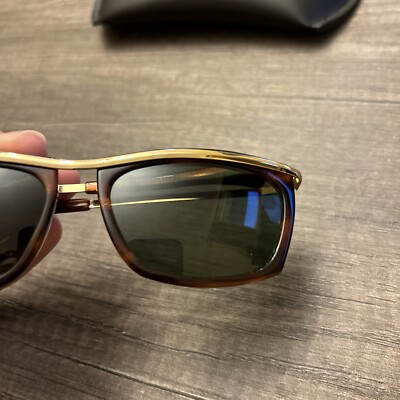 Vintage Ray Ban Bausch Lomb L 1005 Sunglasses Gold/Tortoise