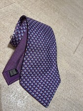 Pink Silk Tie Purple