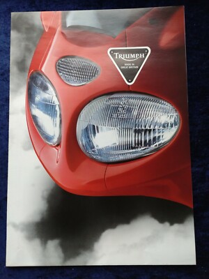 triumph Programm 1999, Tiger, Sprint ST, Trophy, Daytona, Legend, Adventurer