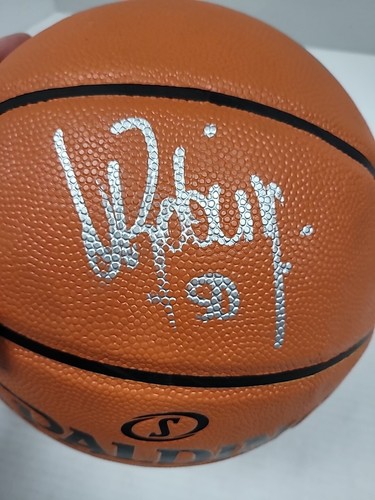 David Robinson San Antonio Spurs Autographed Wilson Replica Basketball - Picture 5 of 5