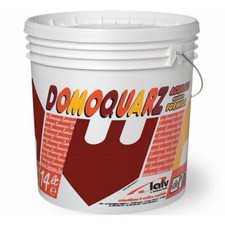 Rivestimento Idropittura al Quarzo Domoquarz Laiv colore Bianco 14 Lt.