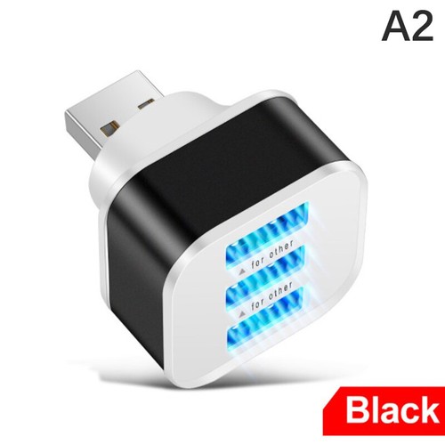 USB 2.0 HUB Quick Charger 3 Ports USB Extender Adapter Multi USB Splitter Hub - Afbeelding 9 van 12
