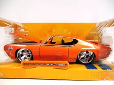 JADA DUB CITY - BIGTIME MUSCLE - 1969 PONTIAC GTO JUDGE PRO-STREET  1/24 DIECAST