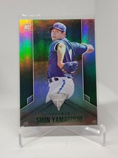 2020 Panini Titanium Green #12 Shun Yamaguchi Blue Jays B7B