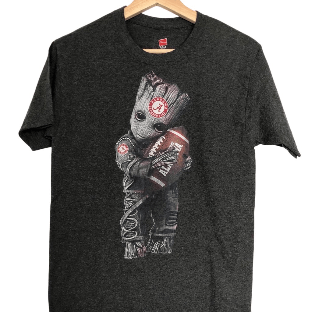 Groot Alabama Men's Small Graphic Tee Vintage Style
