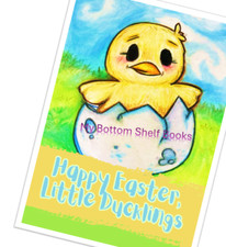 DIGITAL Happy Easter Little Duckling SPRING THEME Greet Card MBSB-PRINTING REQ'D