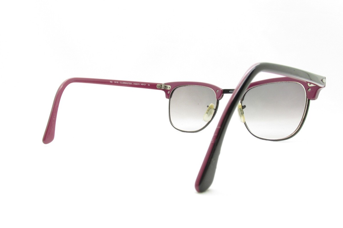 RAY-BAN CLUBMASTER RB3016 DESIGNER 1103/71 EYEGLASSES FRAMES 49-21