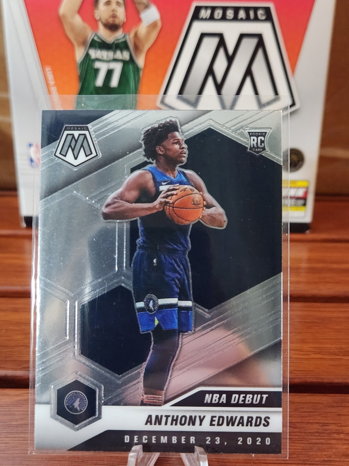 2020-21 Panini Mosaic Basketball Anthony Edwards - NBA Debut - RC - Timberwolves