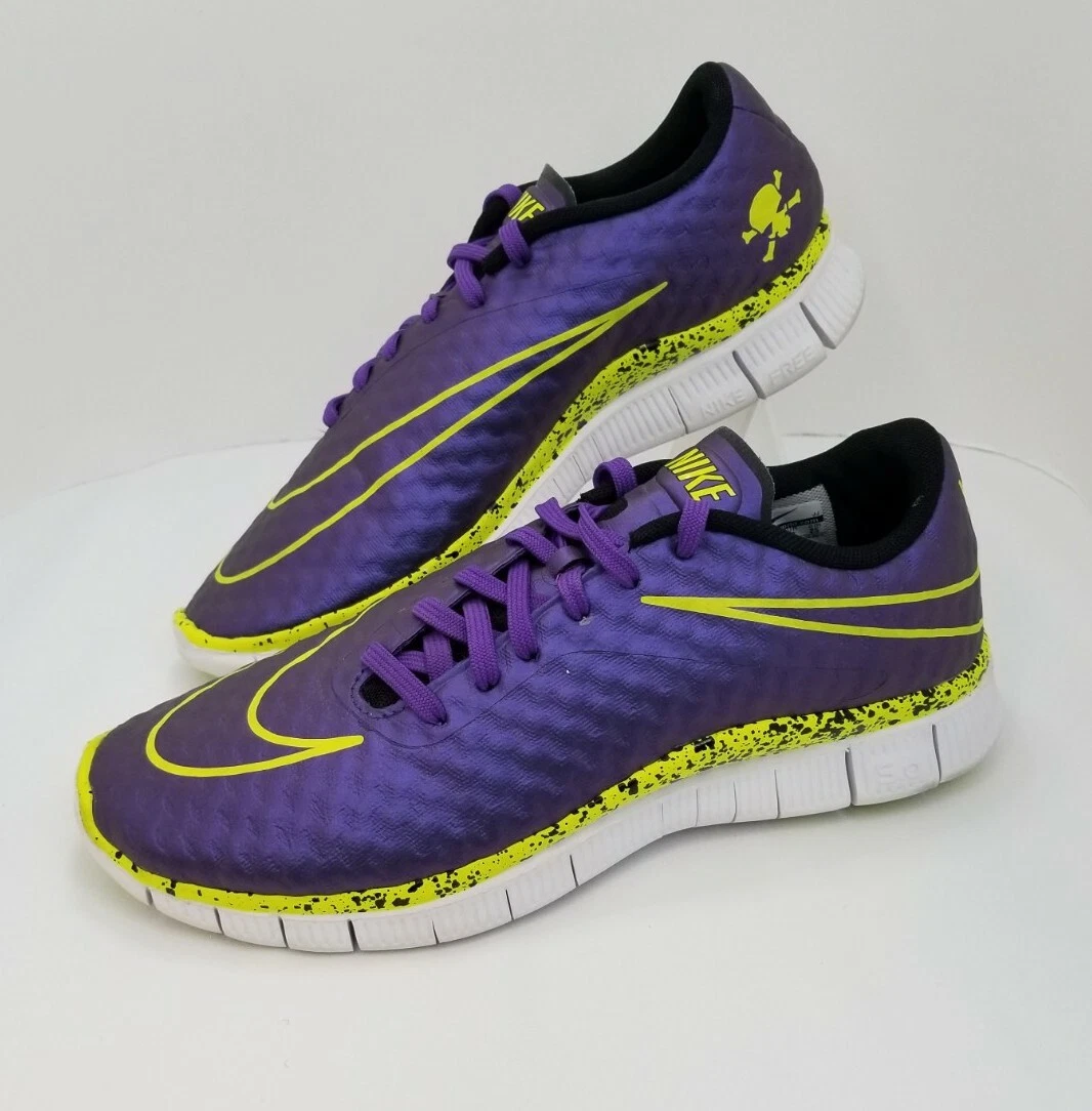 Roos Specificiteit Makkelijk te begrijpen Nike Free Hypervenom 705390-570 Purple Green Running Shoes Sz 7Y  Women&#039;s size 9 | eBay