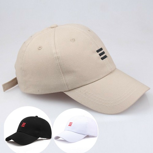 Hot Sale Unisex verstellbare Baseballkappe einfarbig Hip Hop Sportmütze mehrfarbig