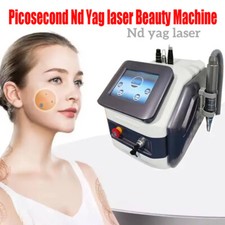 Pico Second ND YAG Laser Tattoo Pigment Removal Skin Rejuvenation Whiten Machine