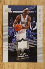 2008-09 NBA Upper Deck Josh Howard Autograph Jersey Relic Card GA-JH Basketball