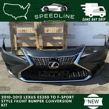 2010-2012 LEXUS ES350 To F-Sport Style Front Bumper Conversion Kit