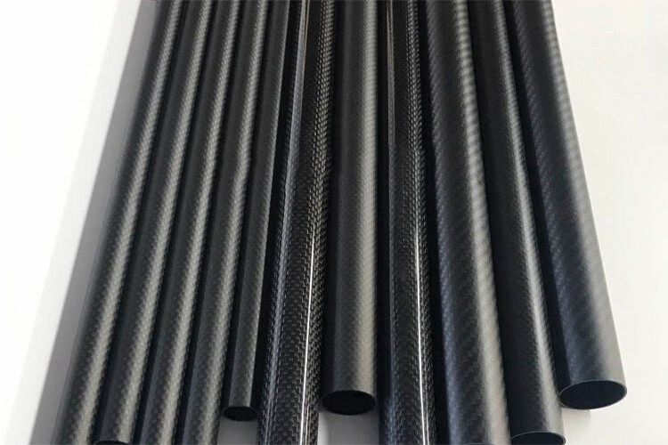 2 Kohlefaserrohre 16x18x500mm - Leichtbau Rohre Für RC Drohnen & Modellbau