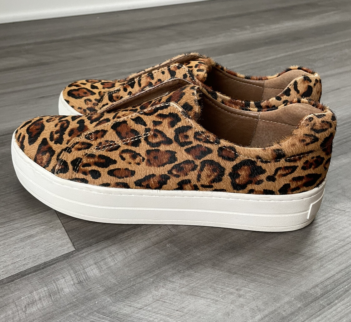 j slides animal print sneakers