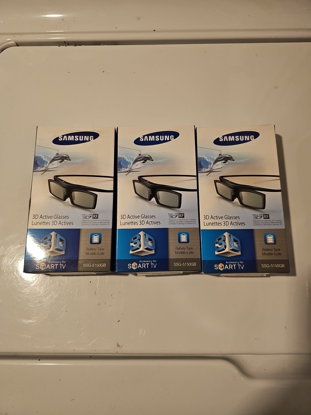 Samsung SSG5150GB 3D Active Glasses Black (3 Units) 887276965291 eBay