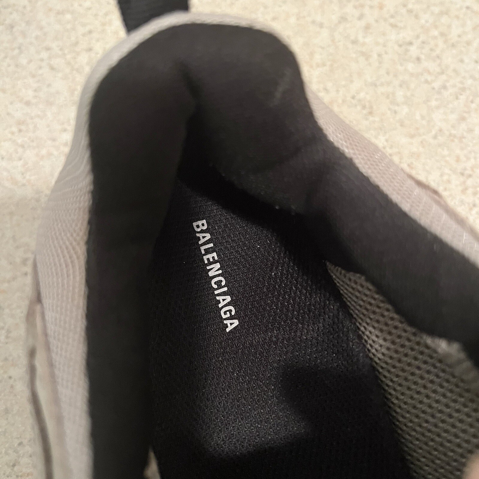 Size 8 Balenciaga Triple S Sneaker Beige Black for sale online eBay