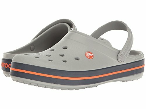 crocs light grey navy