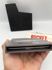 Racket Attack (Nintendo Entertainment System, 1988) NES Game w/Manual Excellent