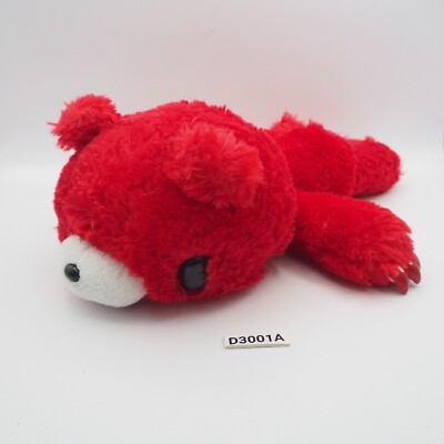 Gloomy Bear Coquettish Red Licky D3001A Taito UKG-003 Plush 10'' Toy Doll Japan