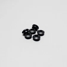 Black 6PCS Windscreen Mount Gromment for Harley Softail Low Rider ST FXRST 22-23