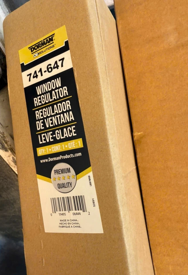 741-647 Dorman regulador de ventana conductor delantero lado izquierdo sedán para Grand Prix Foto 2 de 2