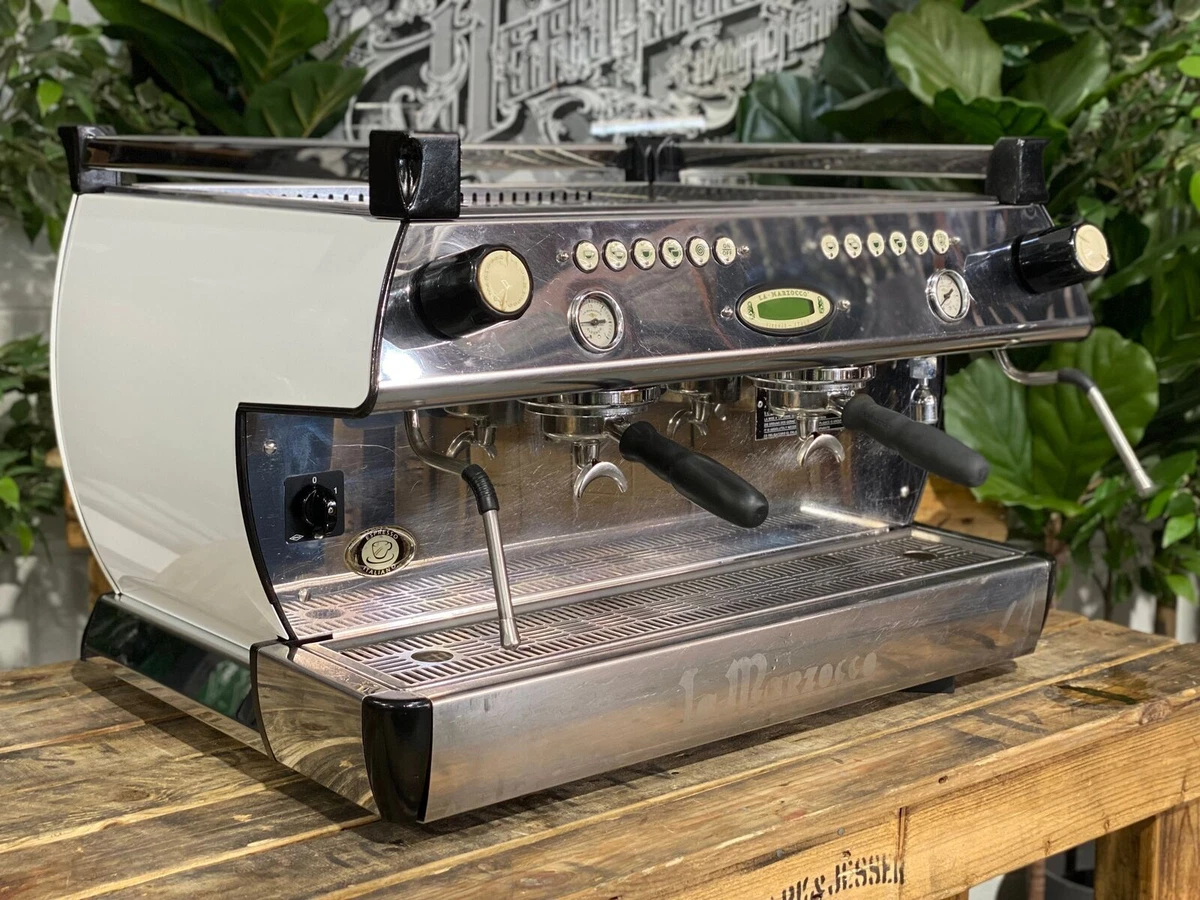 LA MARZOCCO FB80 2 GROUP RED ESPRESSO COFFEE MACHINE COMMERCIAL CAFE  BARISTA BAR