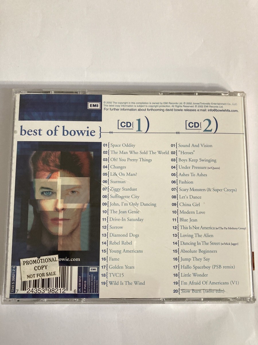 Best of Bowie [UK] by David Bowie (CD, 2002) 724353982126 | eBay UK