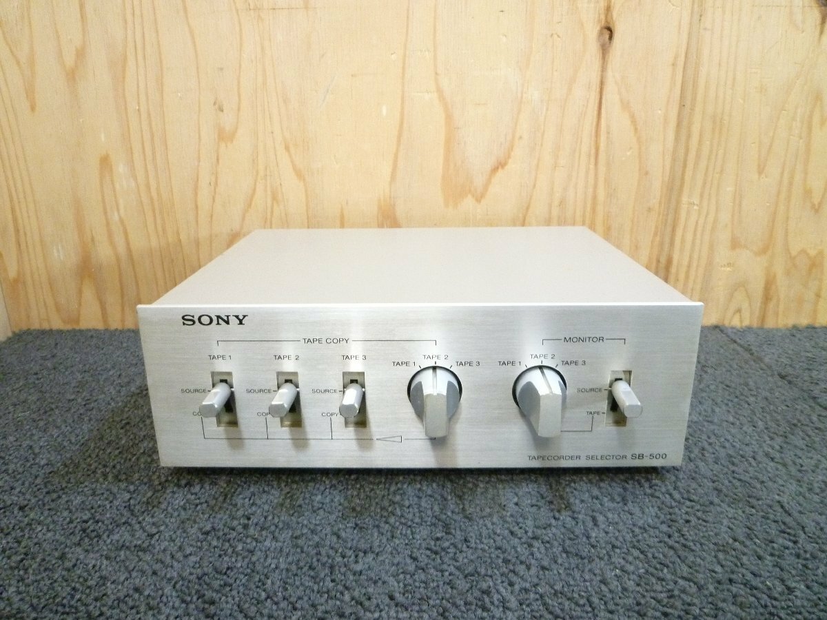 SONY SB-500 テープレコーダーセレクター Amazon.co.jp: SONY SB-500 テープデッキセレクター : 家電＆カメラ