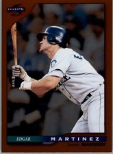 1996 Score Dugout Collection #A77 Edgar Martinez Baseball Card - Mariners
