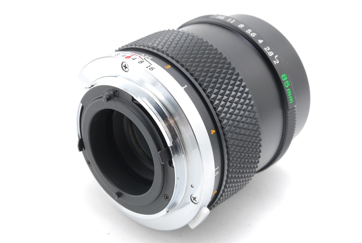 OLYMPUS OM-SYSTEM ZUIKO MC AUTO-T 85mm f/2 Prime Lens From