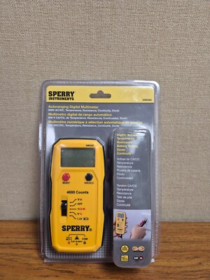 NEW Sperry Instruments Auto-ranging Digital Multimeter DM6260, FREE SHIPPING