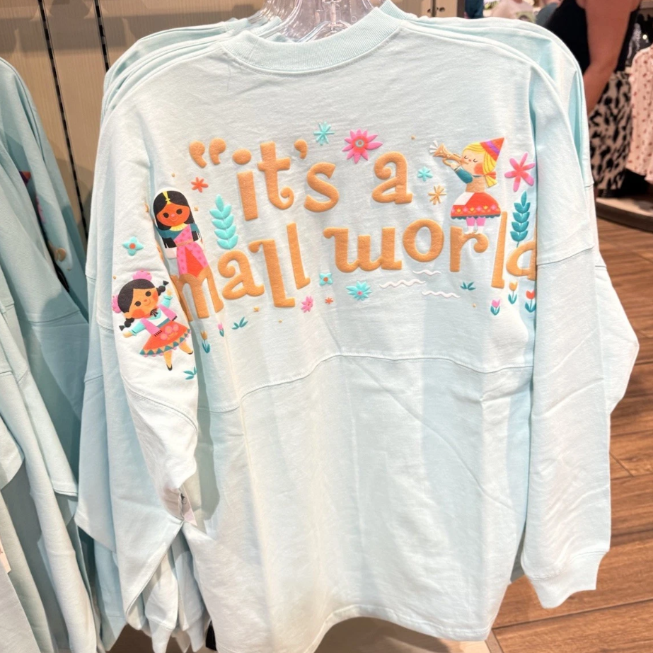 Walt Disney World It's A Small World Ride Classics Spirit Jersey Large New  | eBay