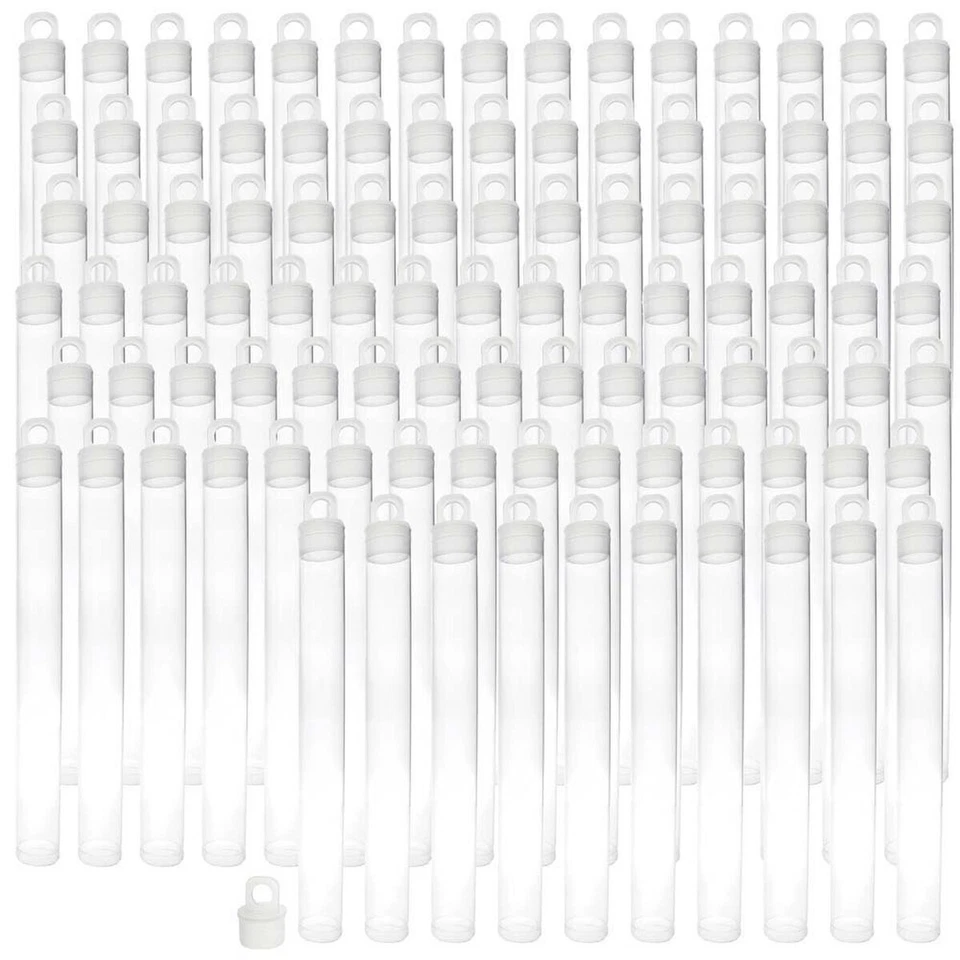 Usado FHT5 - Tubo de plástico redondo 5 x 9/16 pulgadas con tapa colgante 50 un. Foto 3 de 4