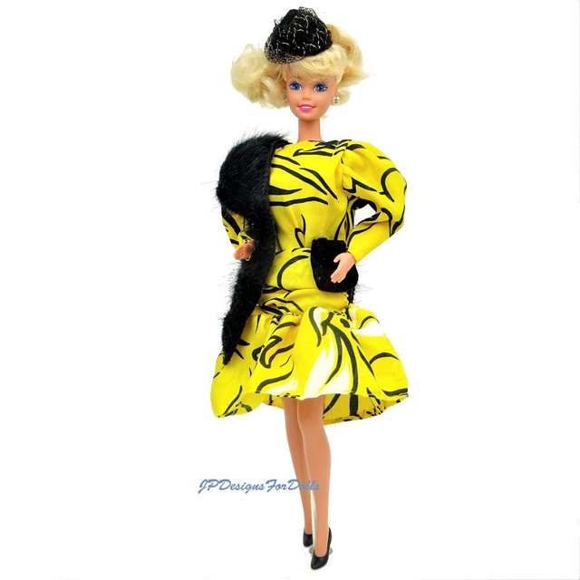 barbie in yellow dress