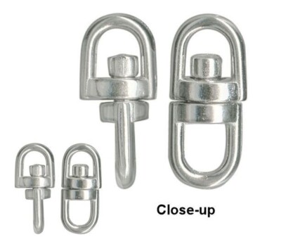 20 Imitation Rhodium Silver 16x7mm Swivel Loop Connectors with 2 Loops *