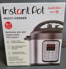 9 in 1 Instant Pot with 15 One Push Programs NIB Limited Edition 