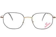 Carrera M. 5749 C. 91 Black Gold Metal Vintage Italy Eyeglasses 52-19-140mm