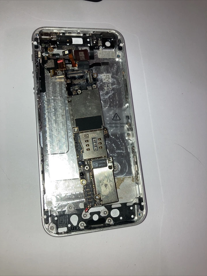 Lot iPhone 6 Silver Frame Charging Port Battery Logic board Ribbon Wire Case - Image 2 of 4