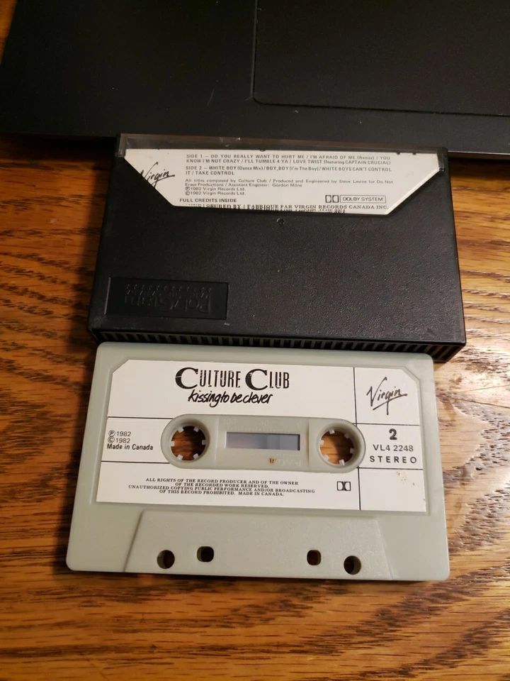 Culture Club - Kissing To Be Clever - Cassette Tape - Image 2 of 2
