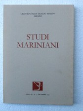 STUDI MARINIANI - COD.L4216 - CENTRO STUDI BIAGIO MARIN GRADO - 1994 - LIBRO
