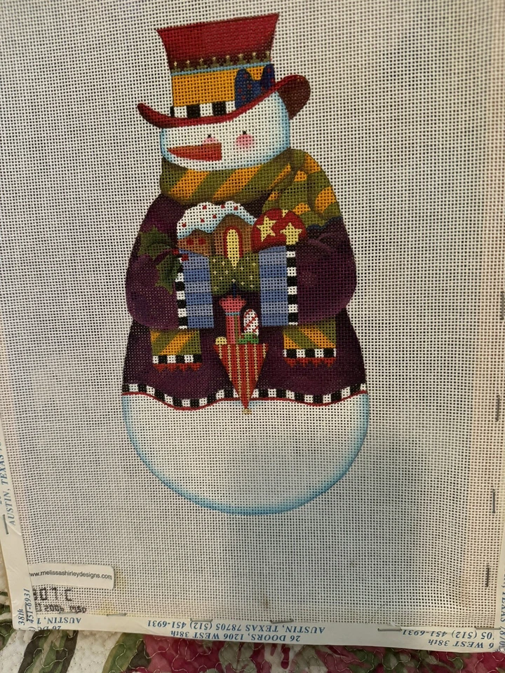 hand painted needlepoint canvases melissa shirley - Image 3 of 3