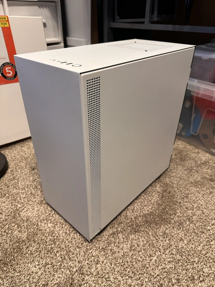 NZXT CA-H510i-W1 Compact ATX Mid-Tower Gaming Case - Matte White - Image 3 of 3