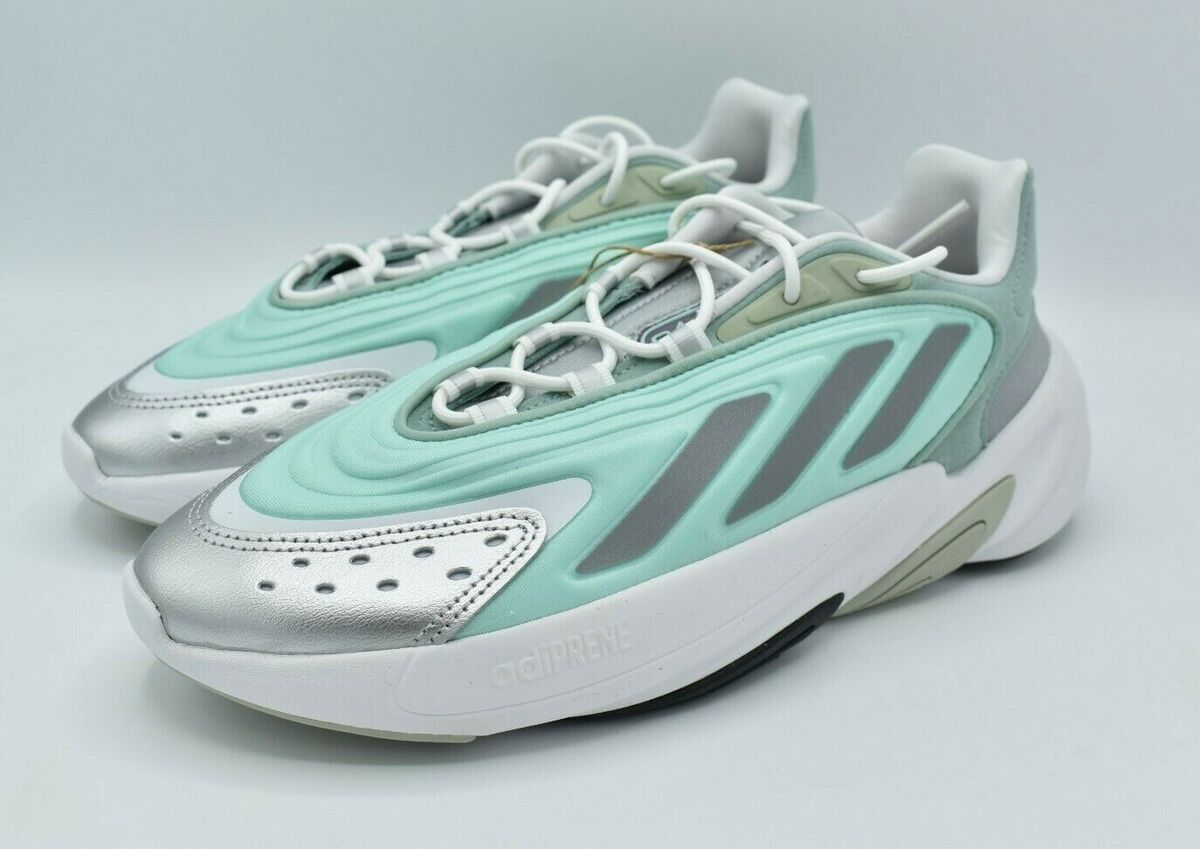 Adidas Originals Women Size 9.5 Ozelia Hazy Green Metallic Adidas Originals Women Size 9.5 Ozelia Hazy Green Metallic