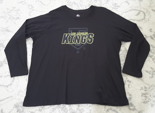 Los Angeles Kings Majestic NHL Long Sleeve Men's T-Shirt Size 2XL - 第 1/4 張圖片