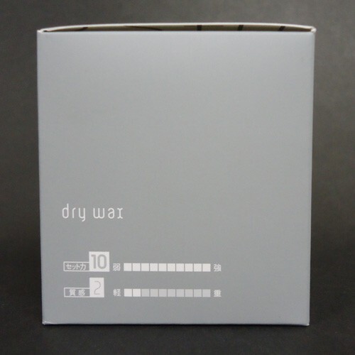 UEVO Dry 80g 2 pezzi. Cera per styling capelli design cubo / parrucchiere giapponese / DEMI - Foto 7 di 8