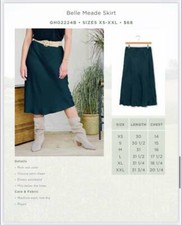 Matilda Jane - Good Hart - Belle Meade Skirt - Size Lg - NEW